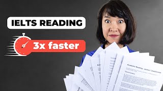 IELTS Reading  Proven techniques to read faster [upl. by Crane558]