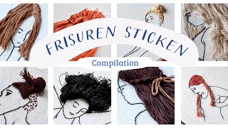 Frisuren sticken Compilation [upl. by Figone26]