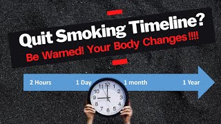 Quit Smoking Timeline  What Happens To Your Body When You Quit Smoking 3 Tips To Quit [upl. by Llevram]