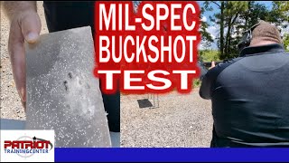 Testing MilSpec Buckshot With Ballistic Gel [upl. by Dibbell]