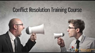 Conflict Resolution Training Course [upl. by Enilemme]