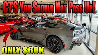 WOW C7 Z06 at Corvette World for only 60k amp Great C8 PRICES [upl. by Henrieta]