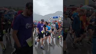 Narzissenlauf in Altaussee rund um den See bei strömenden Regen 81 Km und 15 Km 🏃‍♂️🏃‍♀️🏃 [upl. by Kally]