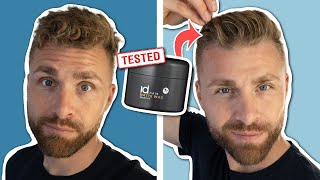 Id HAIR Creative Matte Wax ● HAARSTYLING PRODUKTTEST [upl. by Lenno594]