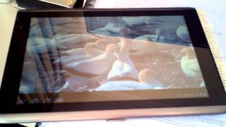 Acer Iconia A500 HDMI out [upl. by Buddie397]