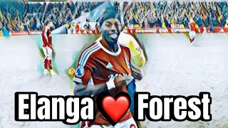 ORIGINAL FOOTAGE Former Man Utd star Anthony Elanga shows his love for Nottingham Forest [upl. by Leah179]