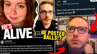 INSANE Embarrassing Logs EXPOSED of James Somerton H0RNYPOSTING on HIDDEN ALT [upl. by Seilenna]