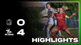 HIGHLIGHTS  LSL 2425  Zulte Waregem  OH Leuven Women [upl. by Ardnas]