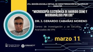 MICROSCOPÍA ELECTRÓNICA DE BARRIDO SEM Y MICROANÁLISIS POR EDS [upl. by Onailerua841]