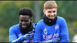 🤣 Whos in goal for them Neuer  Bukayo Saka amp Emile Smith Rowe  UnClassic Commentary [upl. by Cissej]