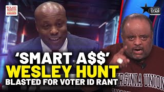 Roland Torches Arrogant Smart A Black Repub Wesley Hunt Over Voter ID Law Tirade [upl. by Aicram528]