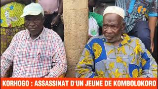 KORHOGOORPAILLAGE CLAND  Tension contre lassassinat dun jeune par un orpailleur à Kombolokoro [upl. by Amr914]