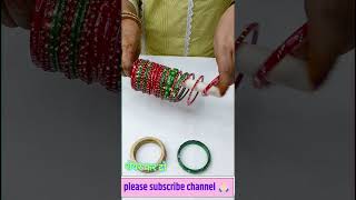 mansoon special bangles set savan special green red bangles bangles designs aruna bangles [upl. by Ariella]