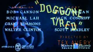 Doggone Tired 1949  recreation titles [upl. by Maclean]