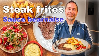 Steak Frites Sauce Bearnaise [upl. by Antipas]