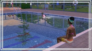 LA PISCINE MUNICIPALE  Construction Sims 4 [upl. by Enetsuj]