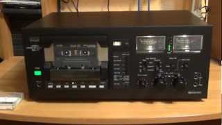 Кассетная дека Sansui SC  77 [upl. by Hapte]