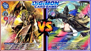 BlackWarGreymon vs BeelStarmon  Digimon TCG BT10 Match [upl. by Tombaugh]