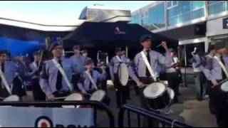 NerdsUnite playing the snare in the ATC Air Cadet Southern Sector Band [upl. by Ardelle662]