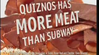 Quiznos 5 Sandwich commercial [upl. by Ahselat]