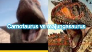 Carnotaurus vs majungasaurus [upl. by Kellda]