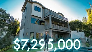 Inside a 3 Story Los Angeles Modern Farmhouse [upl. by Newmark]