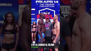 Sadibou Sy vs Jarrah AlSilawi PFL MMA 3 shorts fight highlights heavyweight mma [upl. by Joanne874]