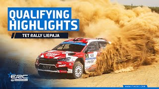 Qualifying Highlights I ERC Tet Rally Liepaja 2023 [upl. by Mikah429]