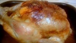 CHRISTMAS ROAST CHICKEN  Herbs amp Lemon  How to cook recipe [upl. by Airitac]