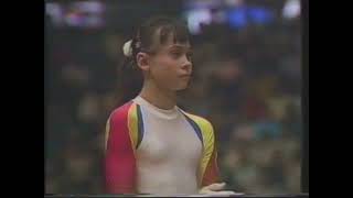 Aurelia Dobre ROM  Worlds 1987  All Around  Uneven Bars [upl. by Essilem]