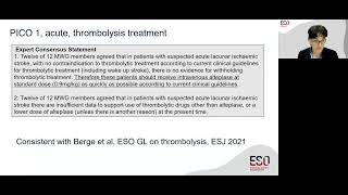 ESO Guideline on Cerebral Small Vessel Disease Part 2 Lacunar Ischaemic Stroke [upl. by Allister572]