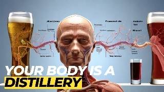 A visual explanation of how alcohol is absorbed processed and eliminated [upl. by Aicekal471]