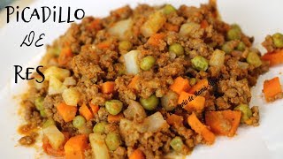 PICADILLO DE RESCARNE MOLIDACOMO HACERMEJORADA [upl. by Odelia]