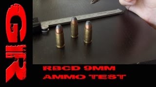 RBCD 9mm Ballistic Gel Test [upl. by Ycrem]