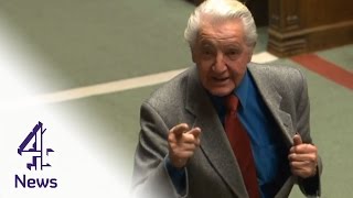 Veteran MP Dennis Skinner slams Ukips new MP  Channel 4 News [upl. by Niran697]