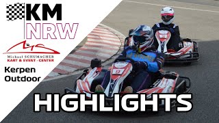 KARTMASTERS NRW  2 Lauf Kerpen Outdoor  Highlights [upl. by Zanahs496]