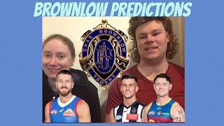 2024 AFL Brownlow Medal predictions and tips [upl. by Ijic]