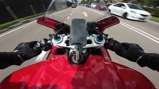 Ducati Panigale V4 Raw Engine Sound [upl. by Hornstein]