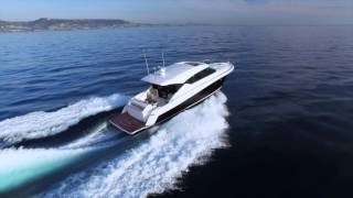 Amazing 2016 Tiara 50 Coupe Carving Turns [upl. by Nyrahs881]