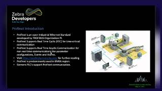 Zebra DevTalk  Community Day  FX 9600 Industrial Ethernet Protocols  May 2021 [upl. by Yrian815]