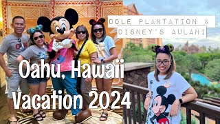 OAHU HAWAII VACATION Part 3  Dole Plantation and Disneys Aulani Resort [upl. by Uda]