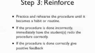 The 3Step Approach for Teaching Procedures [upl. by Odlonyer724]