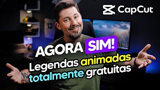 Novas Legendas Animadas GRATUITAS no CAPCUT  PC e Celular [upl. by Xever]