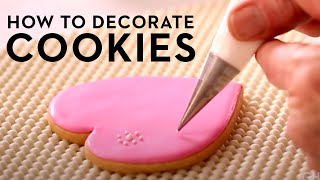 How To Decorate Cookies for Beginners  Good Housekeeping [upl. by Assilana]