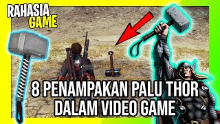 8 Penampakan Palu Thor Dalam Video Game  Hanya yang layak yang bisa angkat Mjolnir [upl. by Raybin]