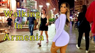 Walking tour and night life in Yerevan Armenia 2023 4k [upl. by Leeland]