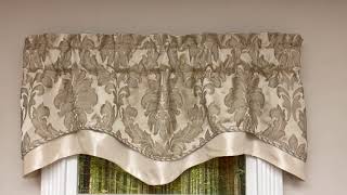 Darby Scalloped Valance [upl. by Aissej]