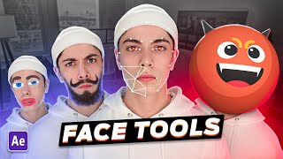 AE Face Tools  Эффекты маски замена лиц  After Effects [upl. by Ozne]