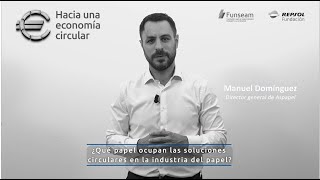 Responde Manuel Domínguez ASPAPEL II Curso Economía Circular de Funseam y Fundación Repsol [upl. by Nedgo200]