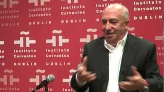 Ángel Guinda en la biblioteca del Instituto Cervantes de Dublín [upl. by Bedwell]